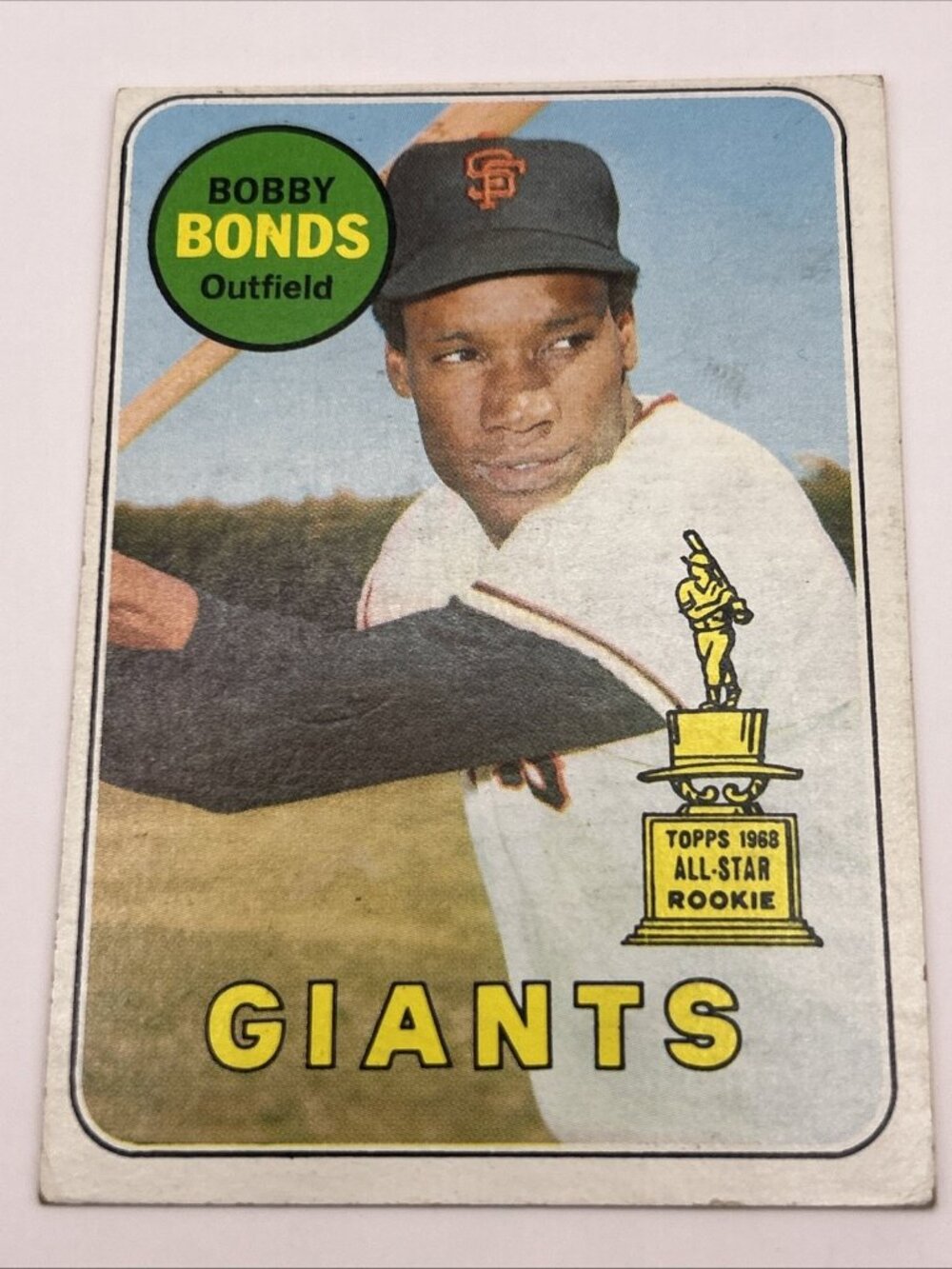 1969 Topps - High # Bobby Bonds #630 (RC) Baseball Card San Francisco Giants